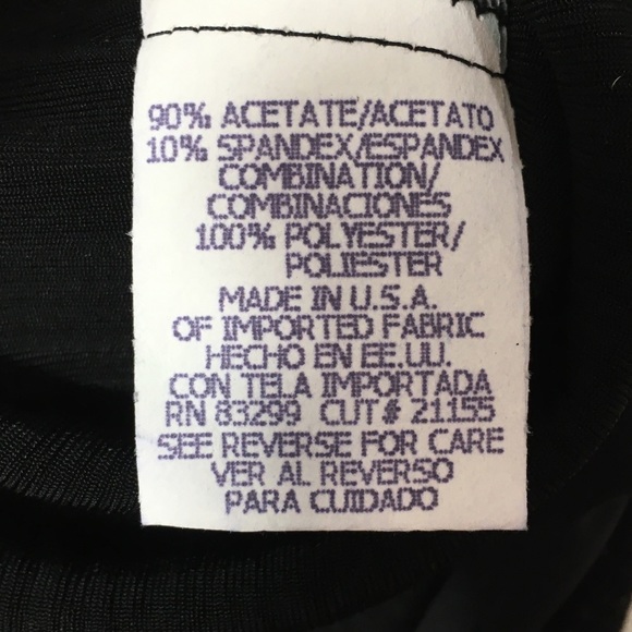 ONYX NITE Black Dress SZ 8 - Picture 5 of 6